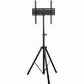 电视机落地支架横竖屏旋转折叠三脚架360度旋转免打孔显示器挂架