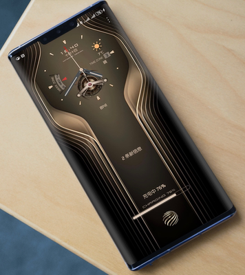 Mate80rs《非凡大师 羽淬金•钟表》华为主题