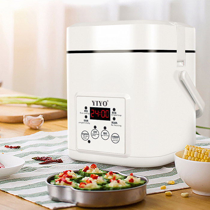 宿舍小功率200w玻璃雙內膽迷妳電飯煲1人2智能多功能小型煮粥炖鍋在類目 廚房電器, 電鍋煲類, 電飯煲中 - 來自Buy2taobao.com提供專業的淘寶代購服務