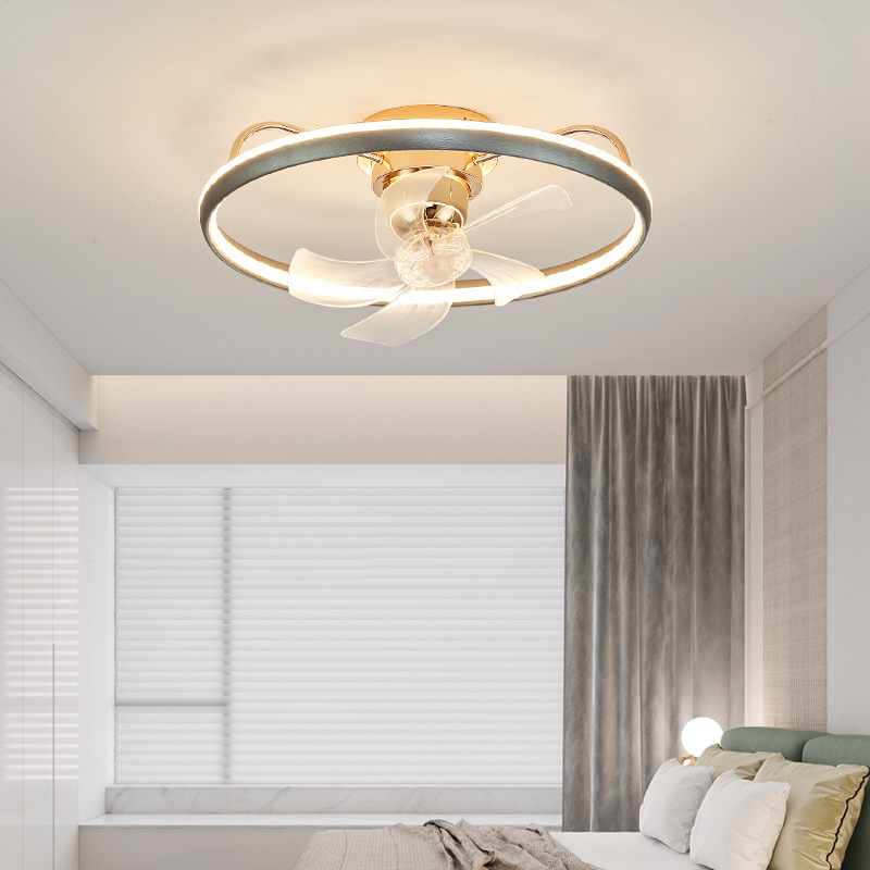 360°摇头风扇吸顶灯现代简约