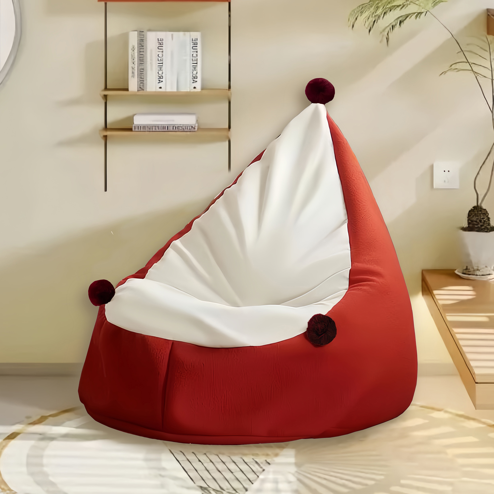 懒人沙发卡通可爱单人宝宝睡躺椅儿童房阅读可拆洗小沙发成人豆袋