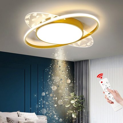 卧室灯2025年新款轻奢网红爆款led吸顶灯北欧简约现代圆形房间灯