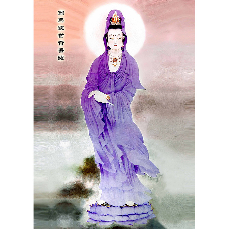 印花客厅玄关人物十字绣
