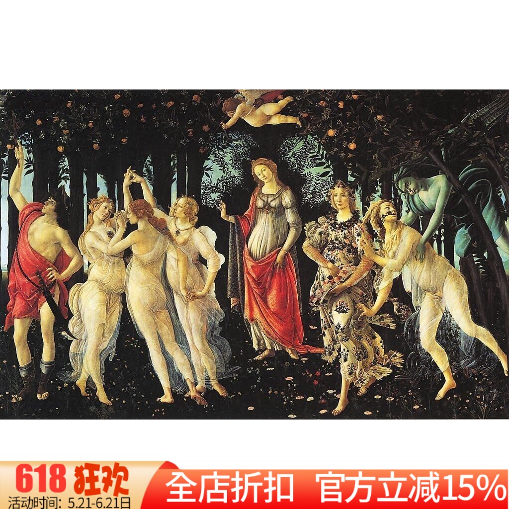 印花客厅书房卧室名画风十字绣