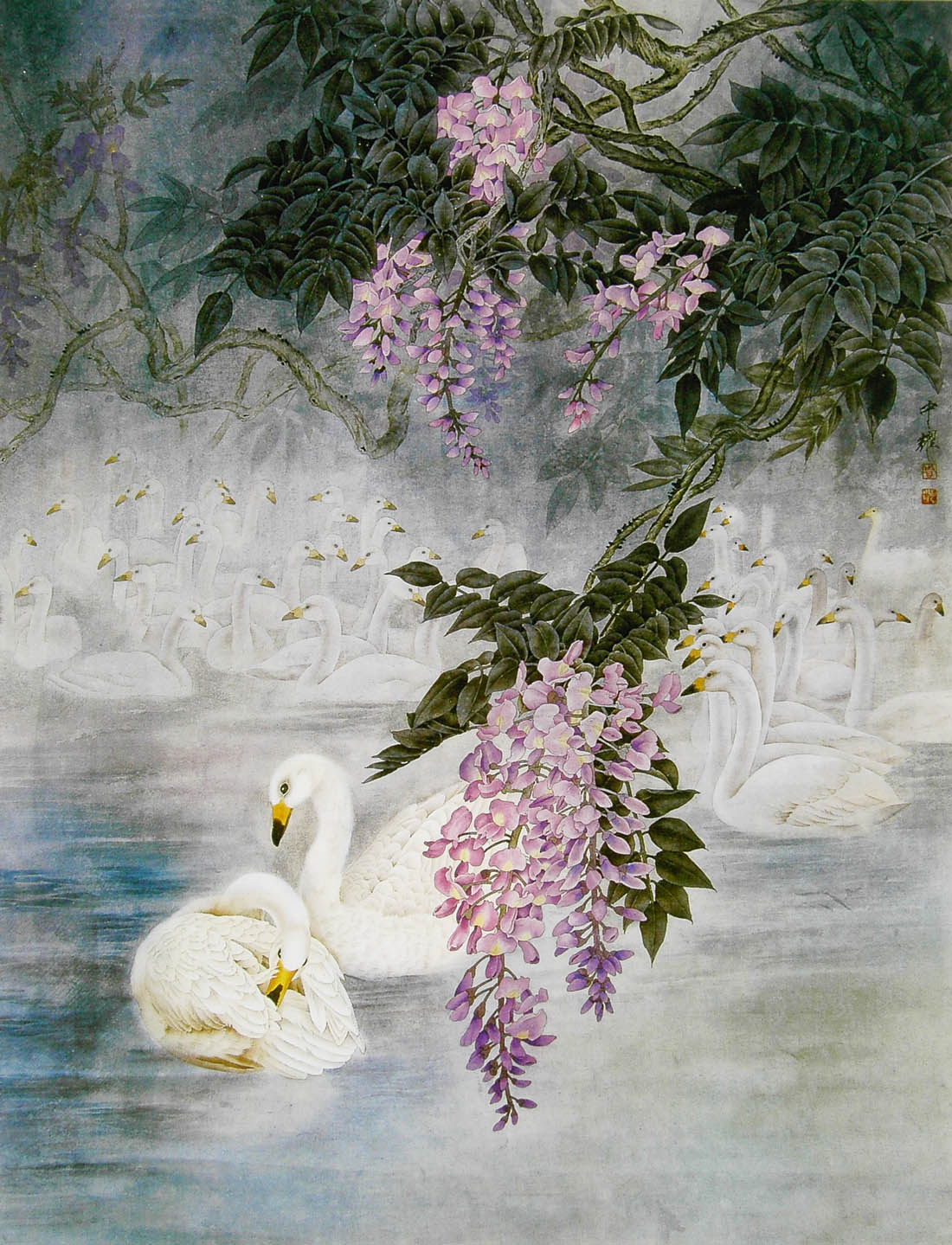 包邮精准印花dmc正品油画十字绣