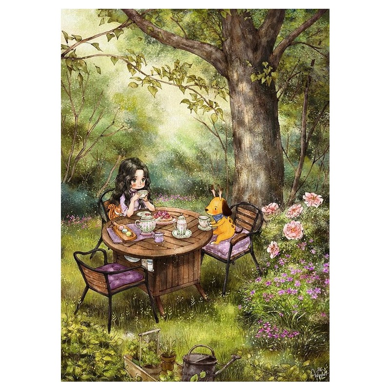 新款印花正品十字绣DMC卧室挂画