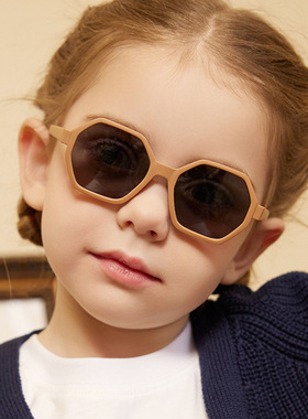 高颜值儿童偏光镜软硅胶墨镜
