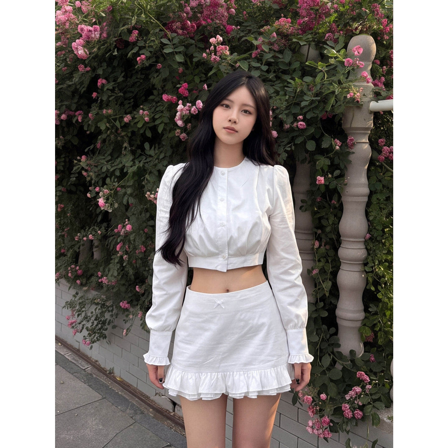【送运费险】秋季辣妹套装女