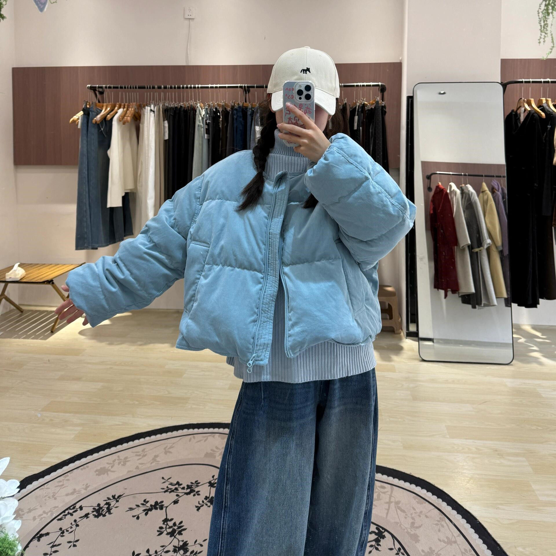 【送运费险】加厚保暖面包服外套