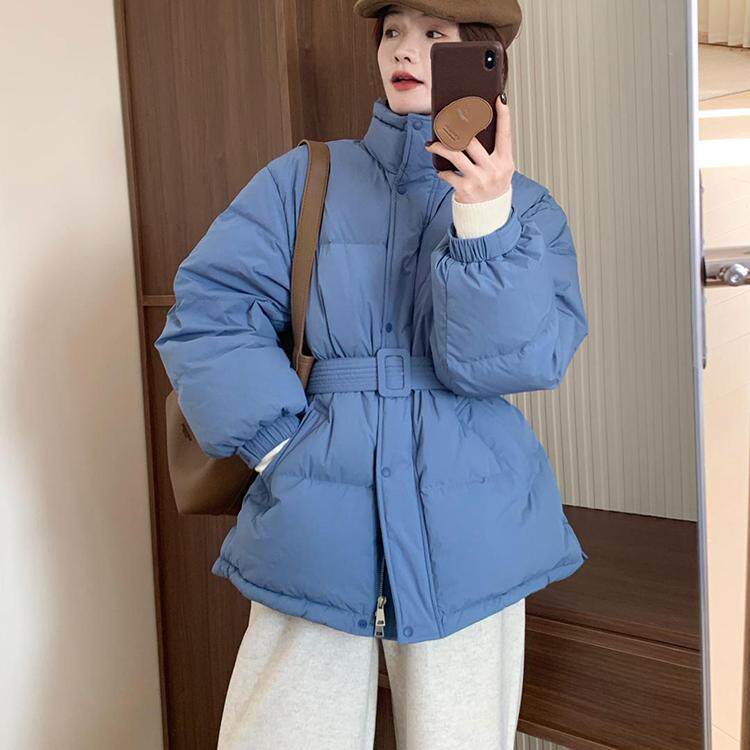 【送运费险】韩版棉服女外套收腰