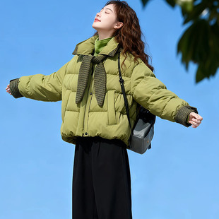 巨好看的短款棉服外套女冬季2026新款小个子加厚版型好面包服棉衣