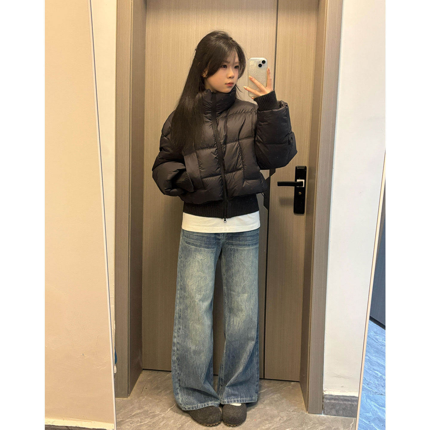 【送运费险】百搭泡芙感短款棉服