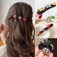 新款 小香风鸭嘴夹编发夹女刘海侧边边夹网红碎发整理神器夹子头饰