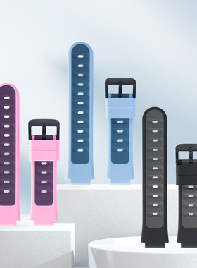 适用联想来酷A11S儿童电话手表型号A11硅胶表带A3腕带D2型号