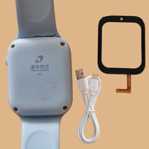 适用清华同方S30电话手表触摸屏表带充电器Q1352B(QCY)乐康守护
