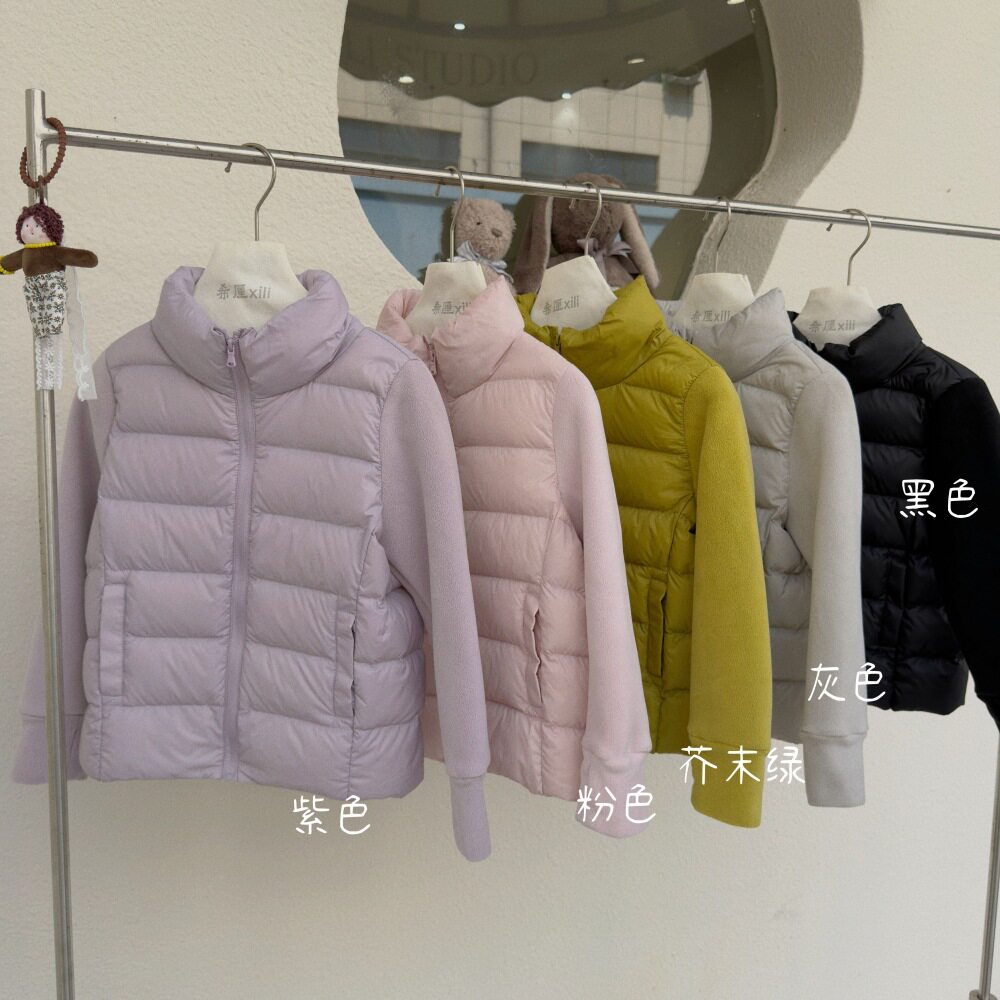 新国标90白鸭绒轻薄羽绒服2025新款儿童款韩版保暖外套校服