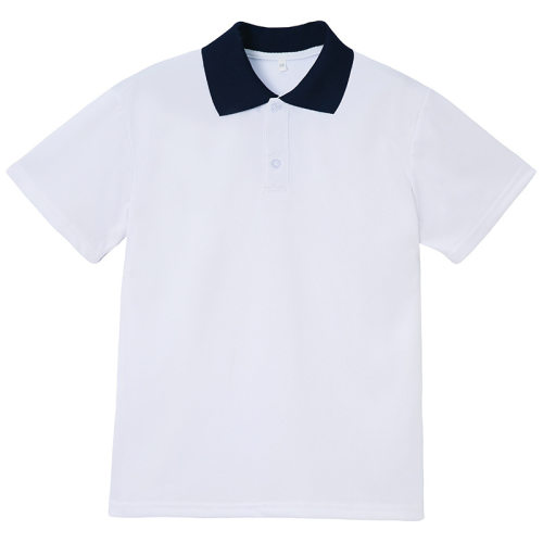 中小学生校服内搭白色t恤短袖夏季男生POLO衫班服打底衫女生上衣