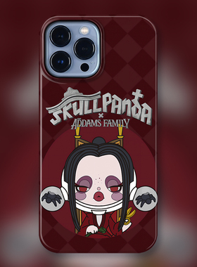 POP周边手办SP亚当斯一家适用iPhone15Promax苹果手机壳14防摔套13个性12女11可爱卡通猩红魔蒂夏盲盒温丝黛