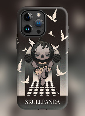 SP漫相集潮玩新款16plus自由的翎羽适用iPhone15Promax苹果手机壳14防摔套13磨砂拉黑色熊喵软壳磁吸Magsafe