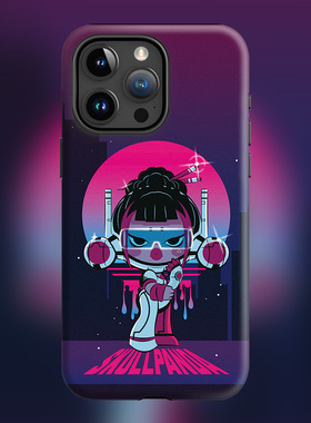 2025潮玩新款16plus夜之城适用iPhone15Promax苹果手机壳14防摔套13磨砂SP执法者软壳磁吸Magsaf赛博朋克紫色