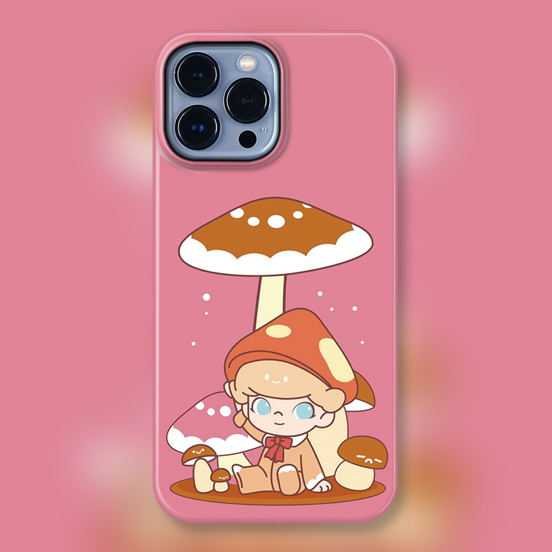 POP周边玛特DIMOO森林之夜适用iPhone15Promax苹果手机壳潮牌14防摔套13个性12女11可爱卡通明星同款盲盒蘑菇
