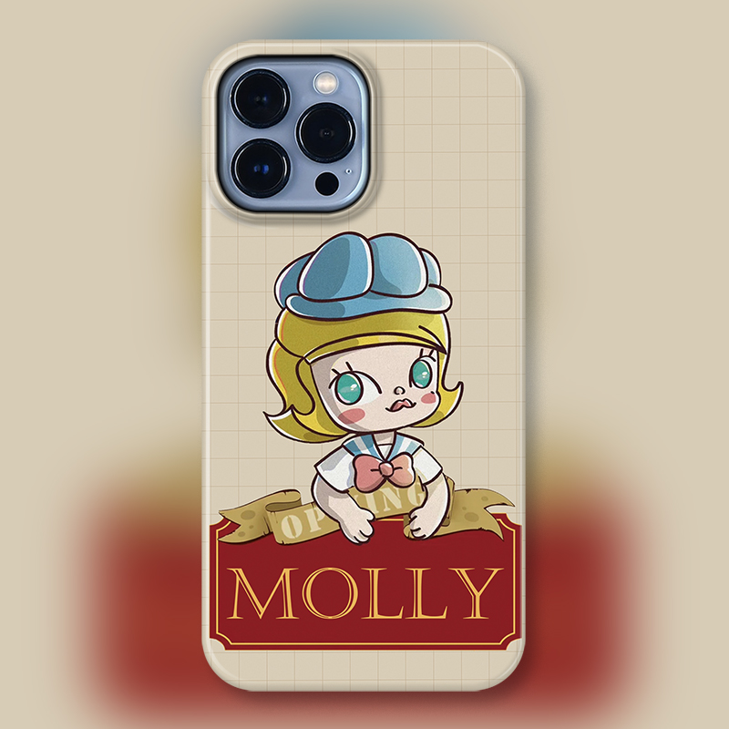 盲盒Molly潮牌苹果卡通iPhone13