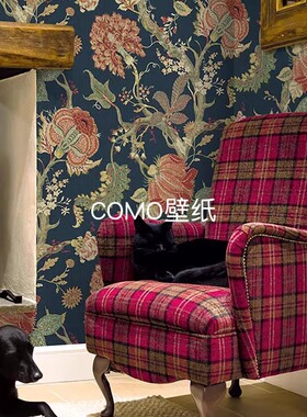 美国进口Carl Robinson 美式花电视背景墙纸CL70101 70102 70104