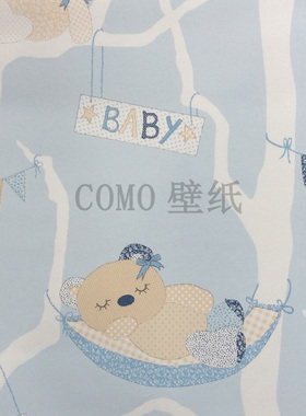 Dreamer小熊墙纸壁纸DR65121-Y 65122 65123-Y 65131 65132 65133