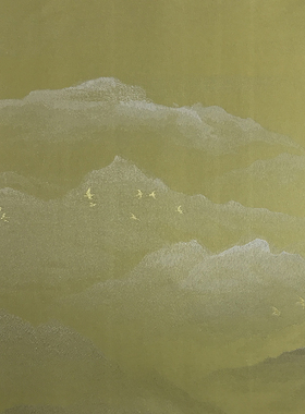 KSMS A31 轻奢风提花山水无缝墙布壁布KM31-1-2-3-4-5-6-7-8-9-10