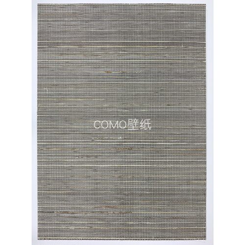 COMO新款自然风高级感肌理天然阿巴克纤维铜丝编织壁纸DE2401M128