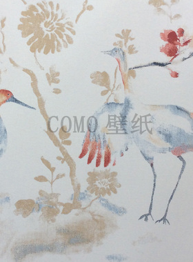 CRANE TOWN新中式墙纸壁纸CN160701 160702 160703 160704 160705