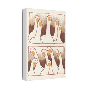 饰画 10cm 小动物系列装 3cm厚帆布木框 1高清复刻 上新