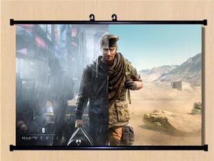 彩虹六号围攻RainbowSix 周边血兰花行动香港 挂画海报壁纸卷轴画