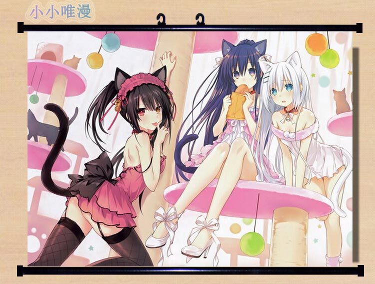 约会大作战 date a live 数量有限 挂画海报卷轴壁画