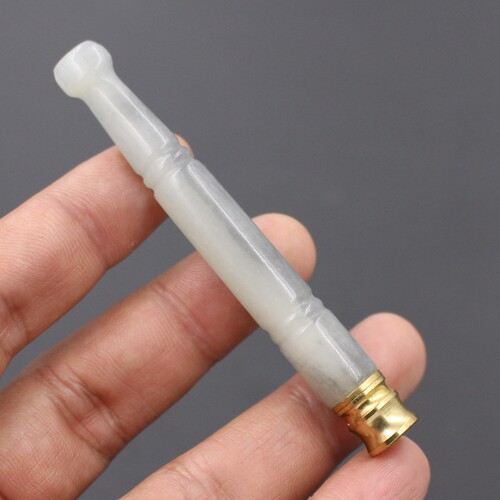 天然和田玉烟嘴过滤器烟具手工