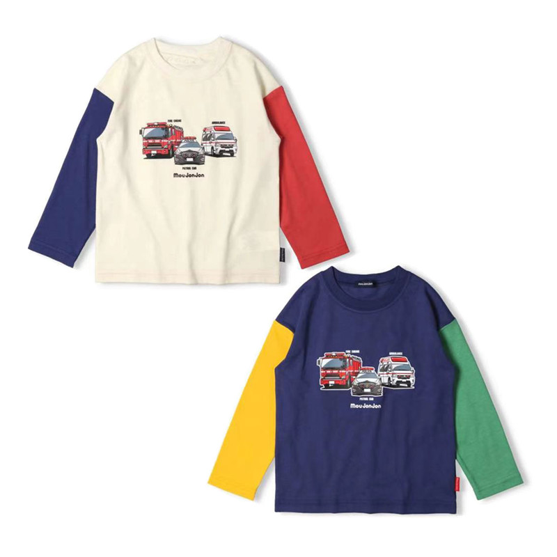 童装男童长袖T恤春秋新款上衣儿童卡通动漫印花纯棉圆领打底衫