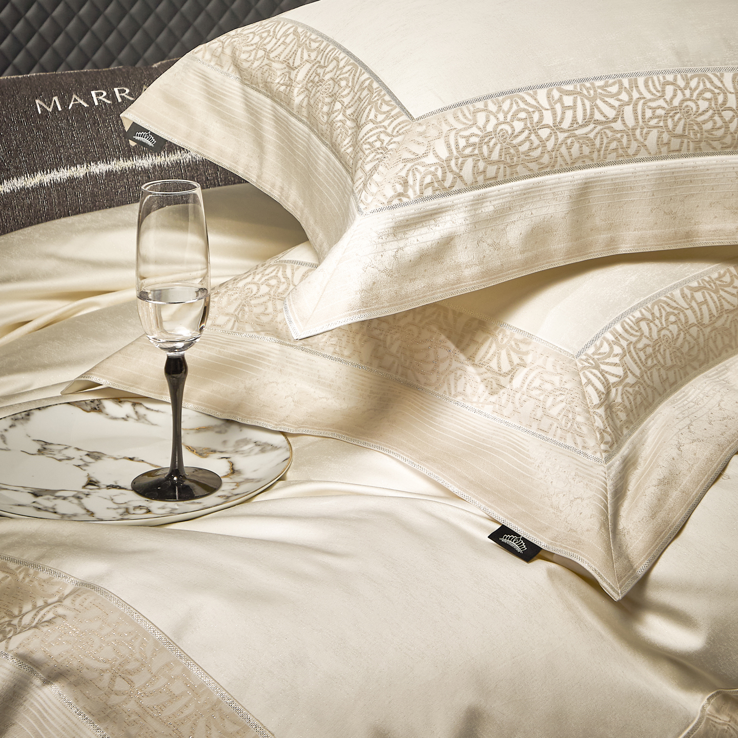 意大力140S全棉四件套高级感提花