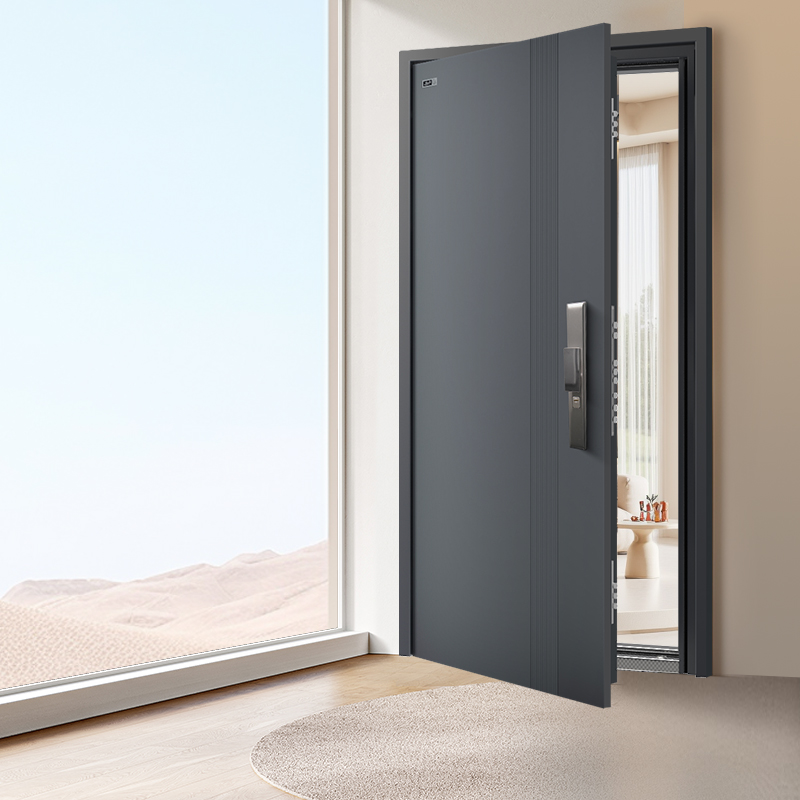 甲级极窄边隔音保温防盗门