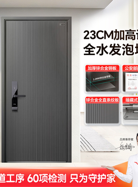 星月神防盗门进户门大门安全入户门单门家用安全大门可定制门M