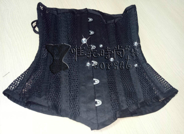 夏季新款收腹塑身透气收腹衣宫廷马甲钢骨腰封corset塑身收身衣