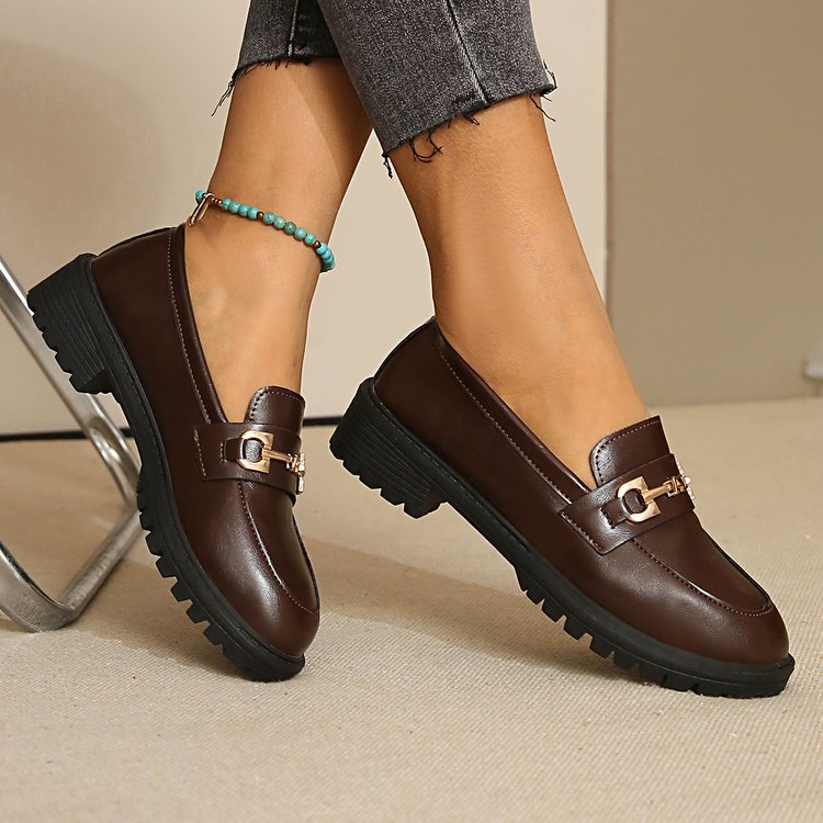 英伦风小皮鞋2026乐福鞋春秋