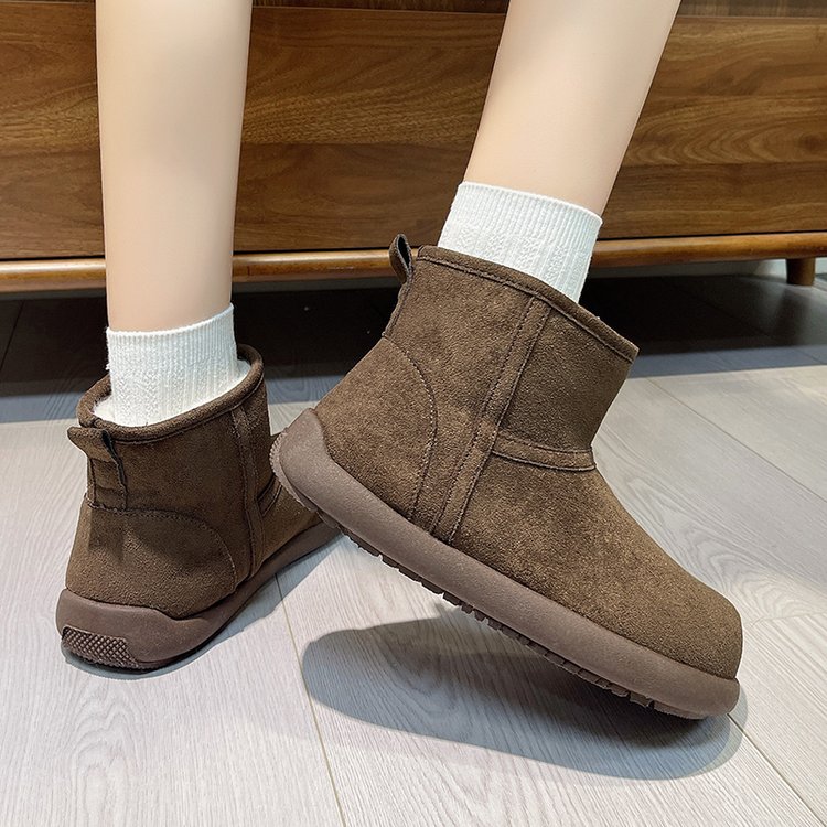 2025新款爆款勃肯雪地棉鞋外穿