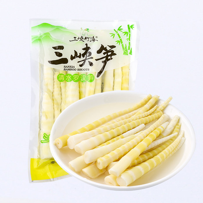 三峡笋500g罗汉笋清水笋嫩笋尖袋装麻辣烫火锅用500克/包苏州发货
