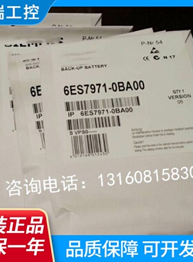 全新原装适用西门子S7400锂电池6ES79710BA00SL360TL5903