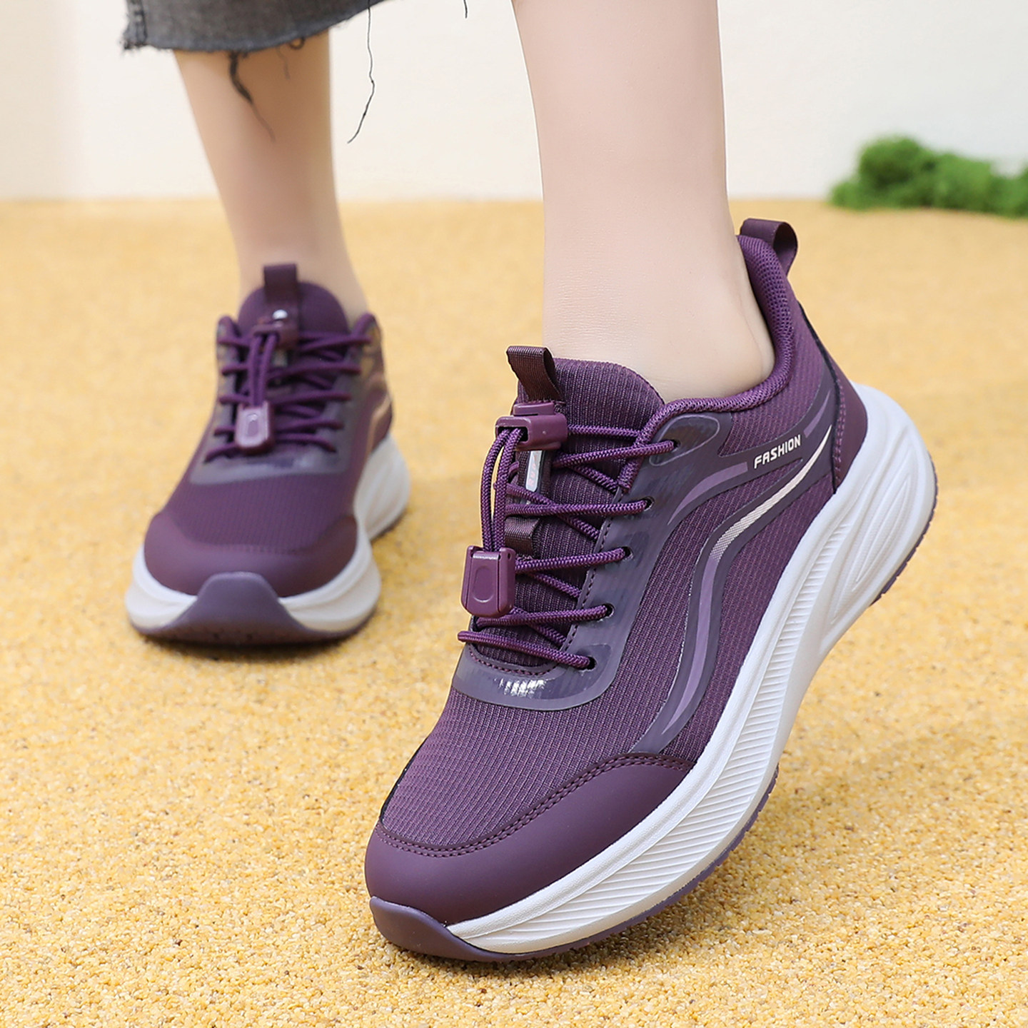 布瑞京61167女健步鞋春季妈妈鞋子宽松休闲居家外出,女鞋,健步鞋,淘宝优惠券,粉丝福利购,淘宝优惠卷