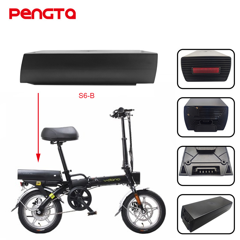 微单s6代驾锂电池s7捷马折叠电动车48v20a后衣架28a大容量蓄电瓶