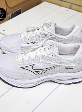Mizuno Wave Rider 27运动舒适防滑透气支撑低帮跑步鞋J1GC230358