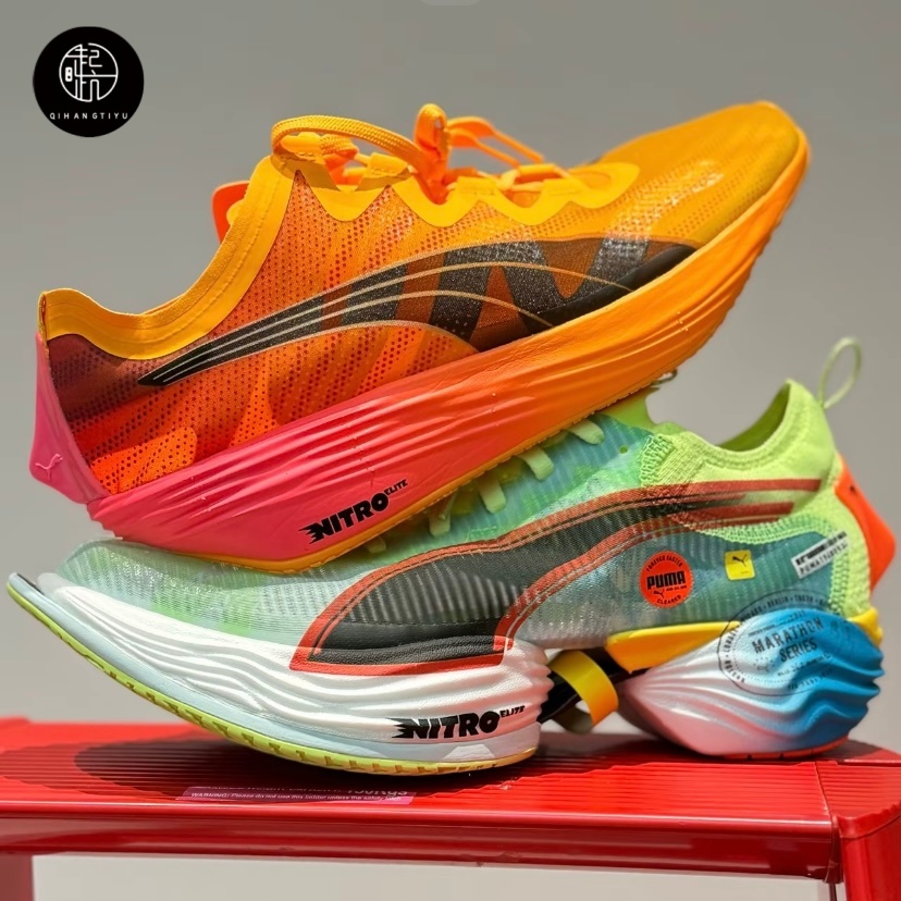 PUMA彪马 Deviate NITRO 3织物防滑耐磨透气低帮跑步鞋310623-01