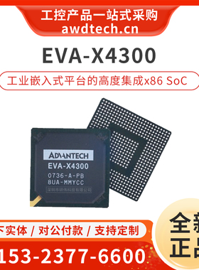 ADVANTECH/研华EVA-X4300 X86 486SX BGA SM712 工业嵌入式处理器