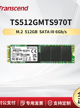 创见固态硬盘 512GB  M2 SATA协议 SSD 工业级 TS512GMTS970T-VS1